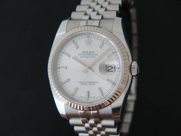 Rolex Datejust Silver Dial