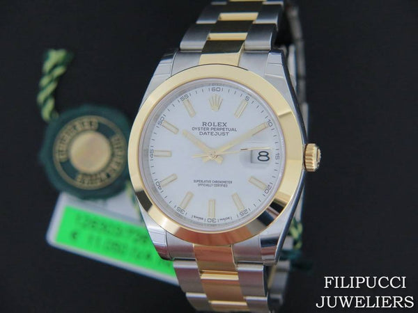 Rolex Datejust 41 Gold/Steel FULL STICKERS