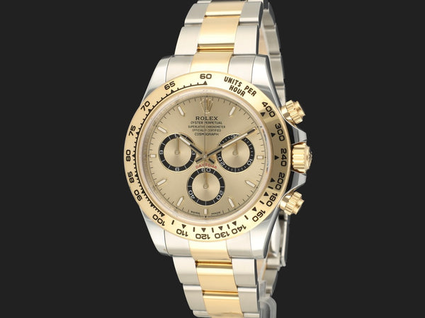 Rolex Daytona Steel/Gold Champagne Dial