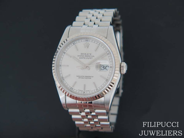 Rolex Datejust Silver Dial