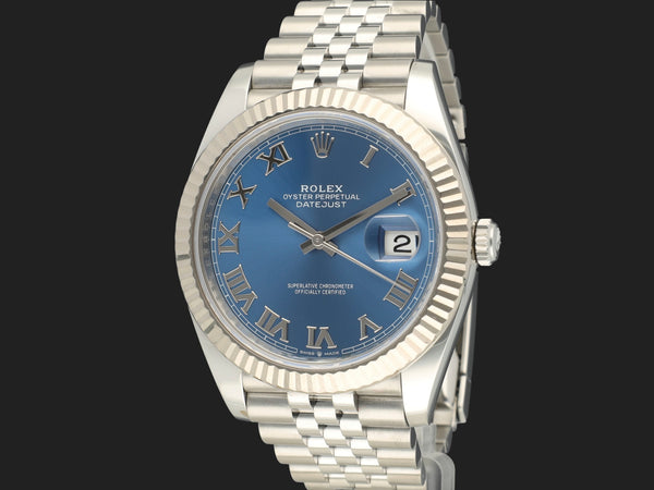 Rolex Datejust 41 Azzurro Dial