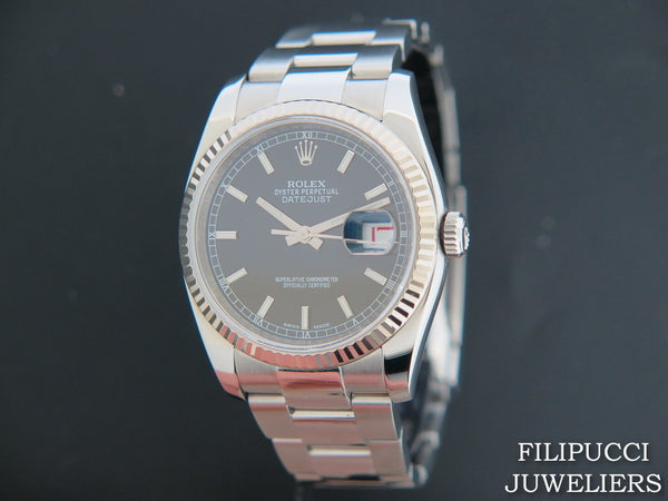 Rolex Datejust Black Dial