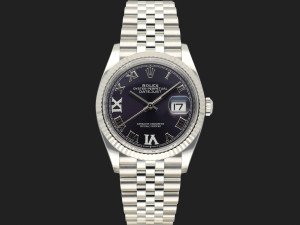 Rolex Datejust 36 Aubergine Diamond Dial 126234