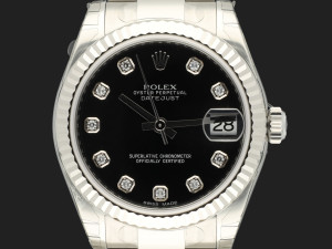 Rolex Datejust 31 Black Diamond Dial 178274  NOS