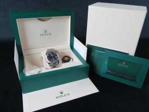 Rolex Datejust 41 Slate Diamond Dial 126334 99% NEW