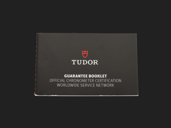 Tudor - Guarantee Booklet