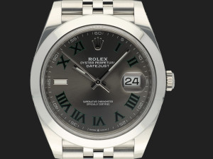 Rolex Datejust 41 Slate Roman Dial 126300