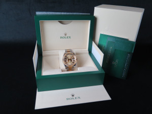 Rolex Sky-Dweller Gold/Steel Champagne Dial 336933 99% NEW