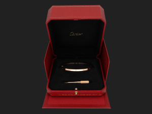 Cartier Love Bracelet Rose Gold Size 19