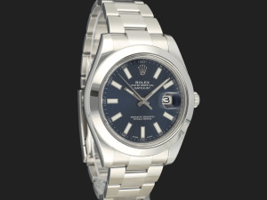 Rolex Datejust II Blue Dial 116300