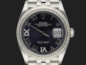 Rolex Datejust 36 Aubergine Diamond Dial 126234