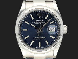 Rolex Datejust 36 Blue Dial 126200 