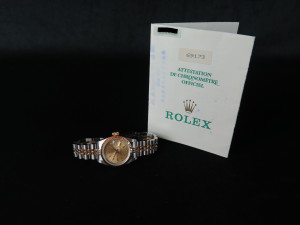 Rolex Lady-Datejust 26 Champagne Dial 69173