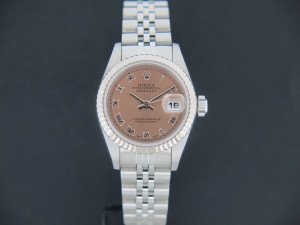 Rolex Lady Datejust Pink Roman Dial 69174