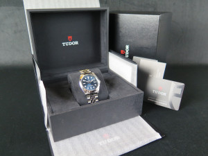 Tudor Heritage Black Bay 36 Blue Dial 79640