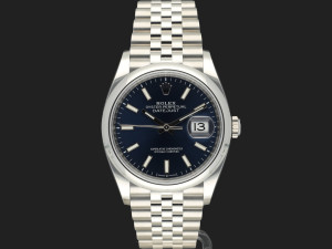 Rolex Datejust 36 Blue Dial 126200 NEW