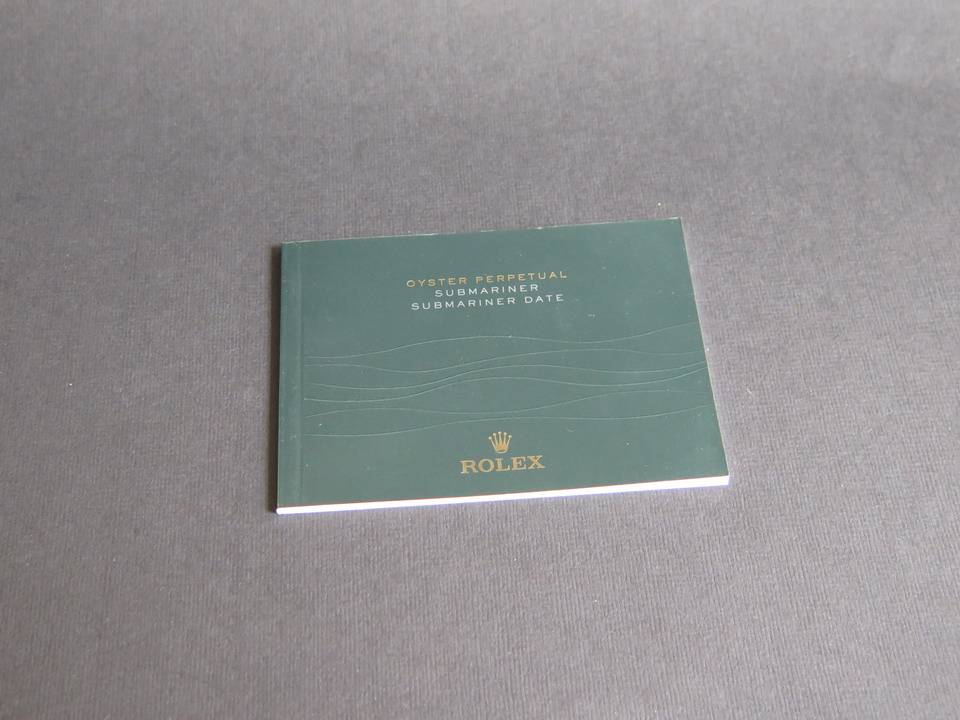 Rolex best sale submariner booklet