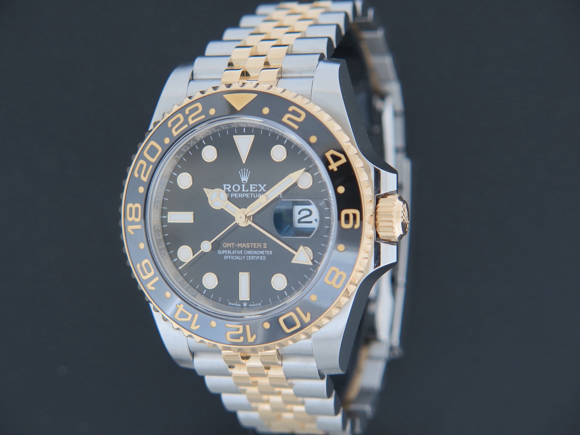 Gmt master best sale 2 gold steel