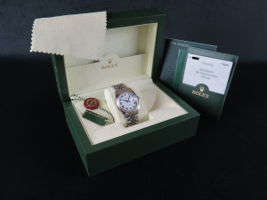 Rolex Datejust 36 White Roman Dial 116234