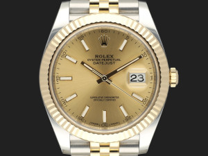 Rolex Datejust 41 Gold/Steel Champagne Dial 126333