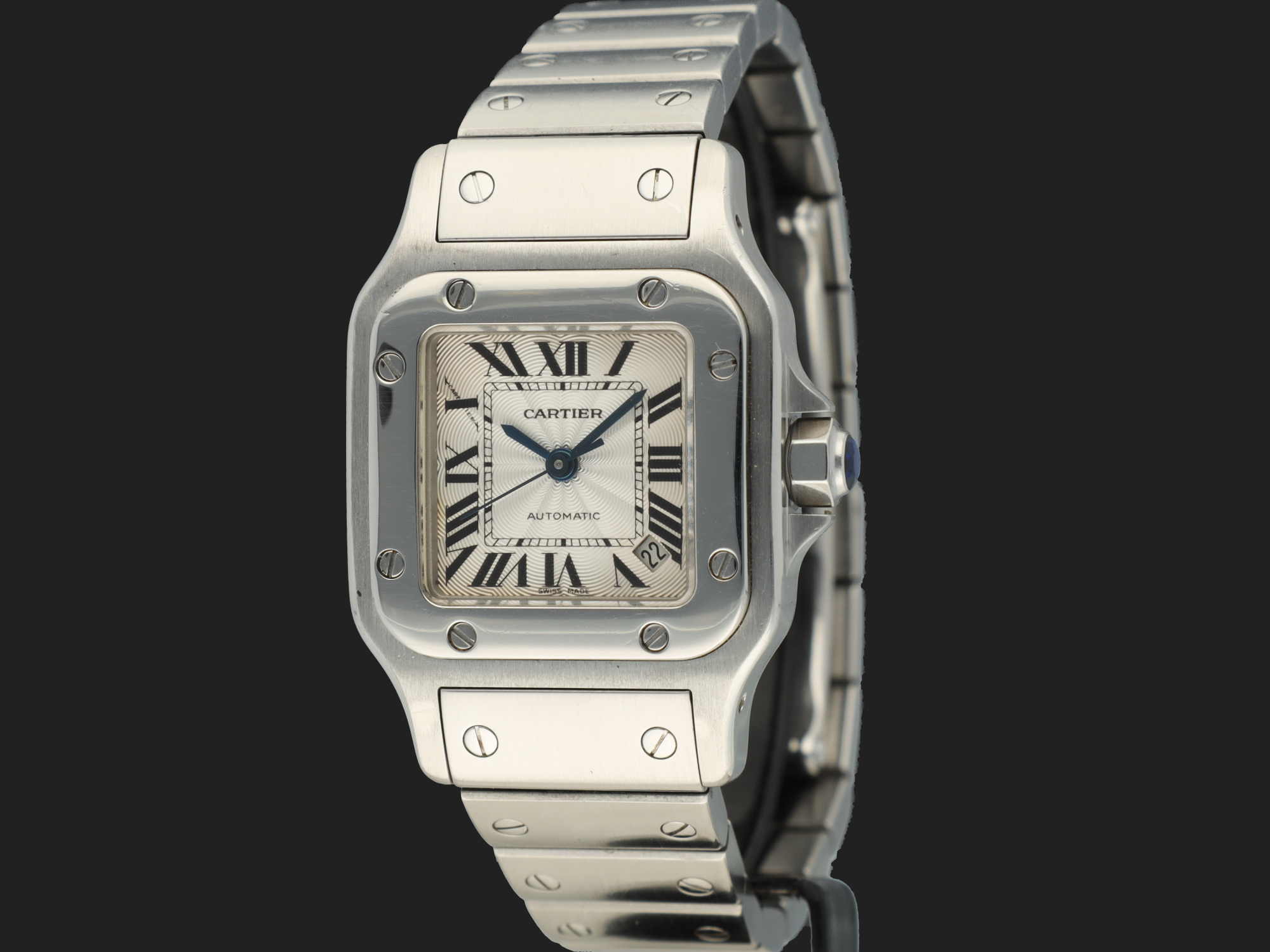 Cartier Santos Galbee PM Automatic 2423 Watches Filipucci Juweliers