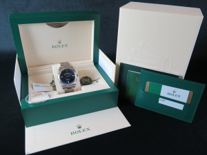 Rolex Oyster Perpetual 39 Blue Dial 114300 