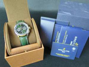 Breitling Premier B01 Chronograph 42 Bentley British Racing Green Dial AB0118