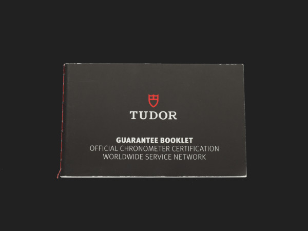 Tudor - Guarantee Booklet