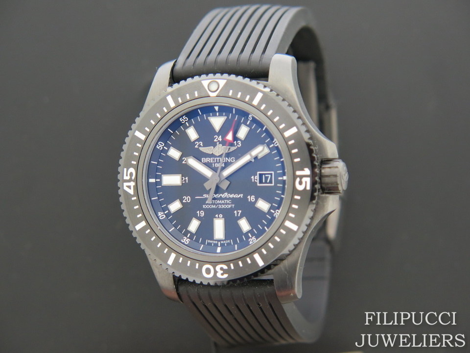 Breitling superocean 44 special best sale black steel