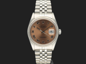 Rolex Datejust Salmon Roman Dial 16234 