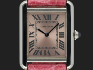 Cartier Tank Solo Small Pink Dial W5200000 / 3170