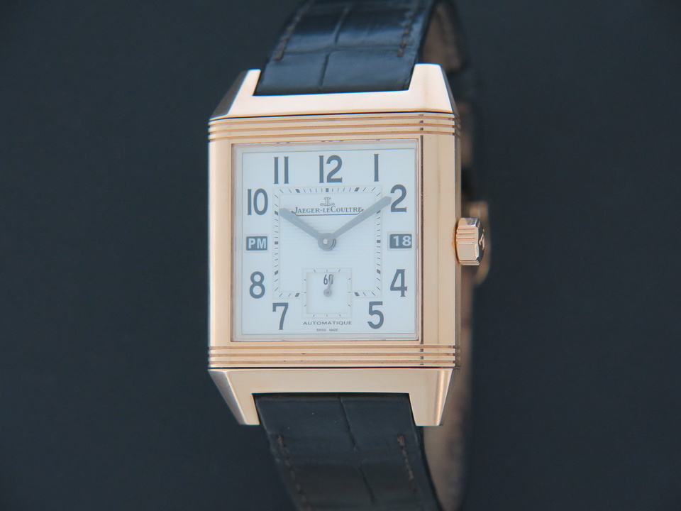 Jaeger LeCoultre Reverso Squadra Hometime Rose Gold 230.2.77