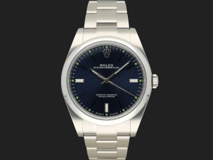 Rolex Oyster Perpetual 39 Blue Dial 114300 