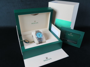 Rolex Oyster Perpetual 36 Turquoise Dial 126000