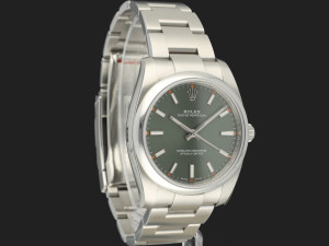 Rolex Oyster Perpetual 34 Olive Dial 114200 NOS