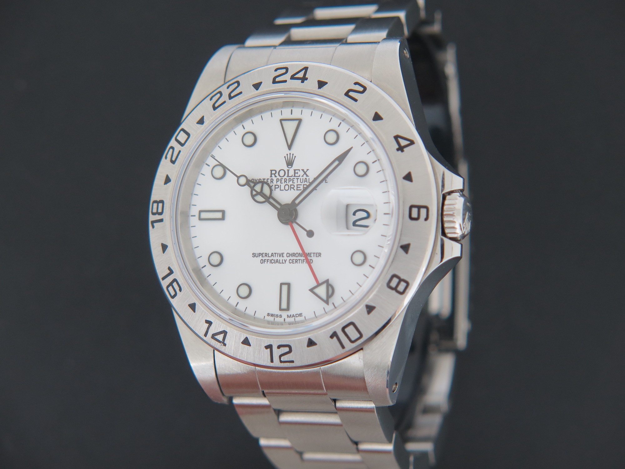 Rolex Explorer II White Dial 16570 Horloges Filipucci