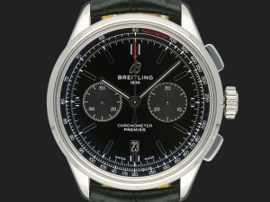 Breitling Premier B01 Chronograph 42 Bentley British Racing Green Dial AB0118