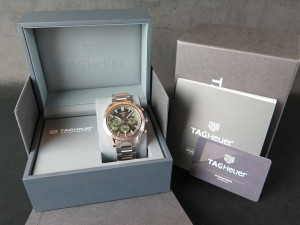 Tag Heuer Carrera Calibre 02 Green Dial CBN2A10