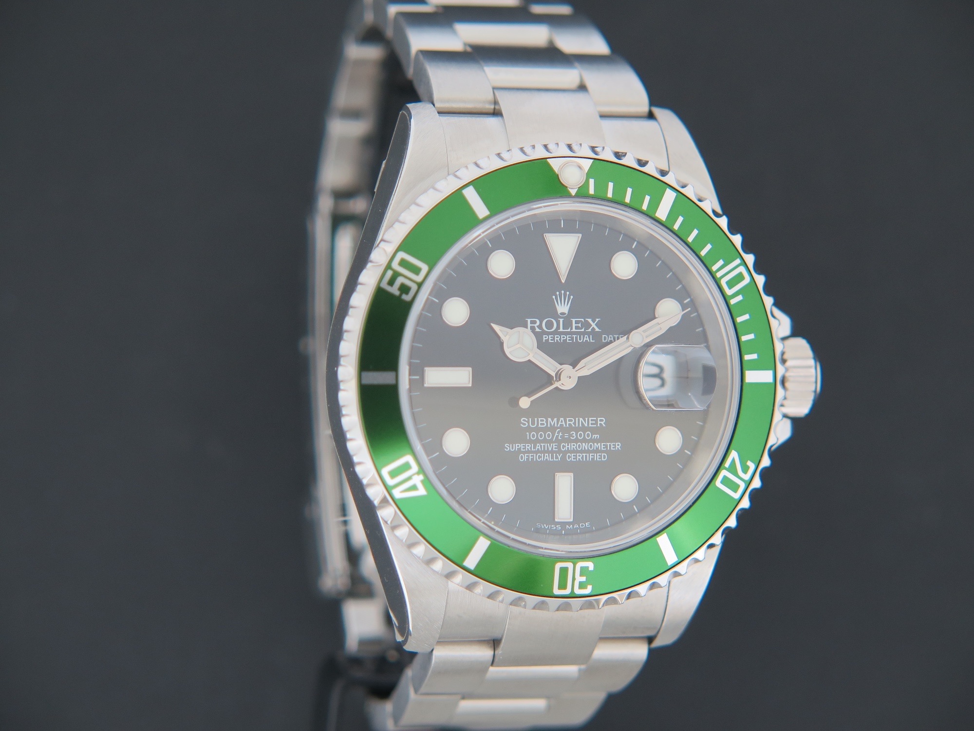 Rolex Submariner Date 16610LV “Kermit” *NOS with Stickers* (2018)