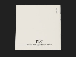 IWC Fliegerchronograph Operating Instructions  Booklet     