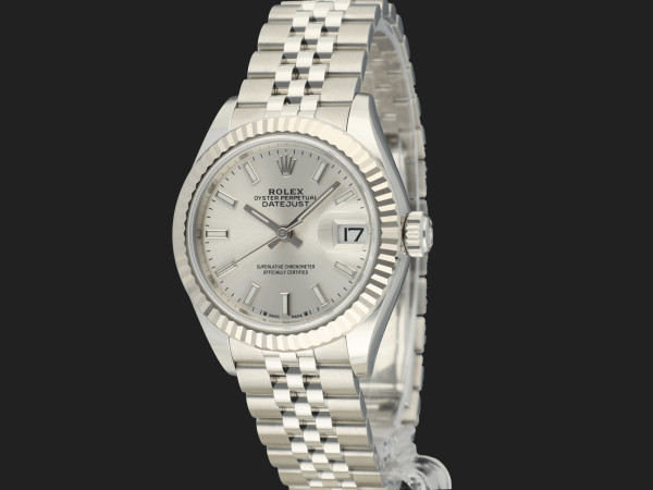 Rolex - Lady-Datejust 28 Silver Dial 279174 NEW