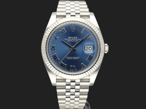 Rolex Datejust 41 Azzurro Dial 126334 