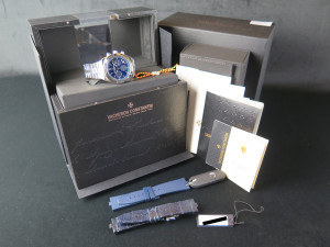 Vacheron Constantin Overseas Chronograph Blue Dial 5500V 