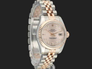 Rolex Lady-Datejust 26 Everose/Steel Pink Diamond Dial 179171