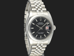 Rolex Datejust 36 Black Dial 116200