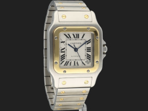 Cartier Santos Galbee XL Gold/Steel W20099C4 / 2823