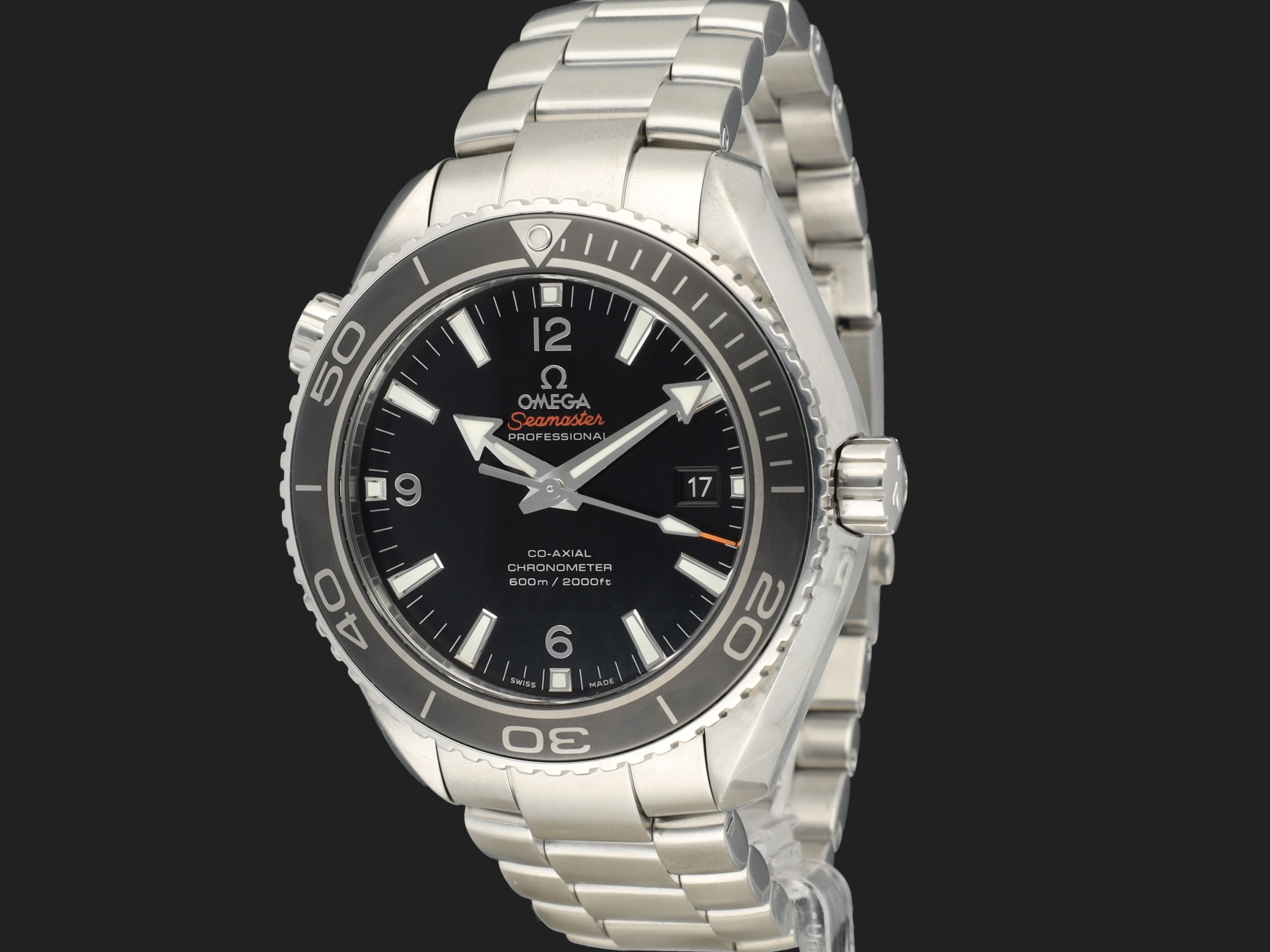 Omega Seamaster Planet Ocean 600M Co Axial 45.5MM 232.30.46.21.01.001 Uhren Filipucci Juwelers