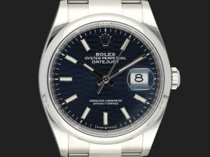 Rolex Datejust Blue Motif Dial 126200