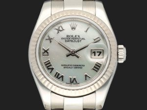 Rolex Lady-Datejust 26 MOP Roman Dial 179174 