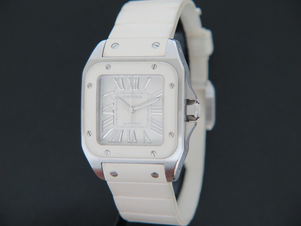 Cartier santos 100 online mm